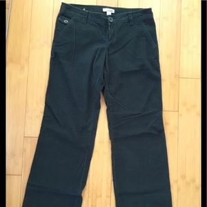 𝅺Mango turquoise corduroy pants sz8 NWOT